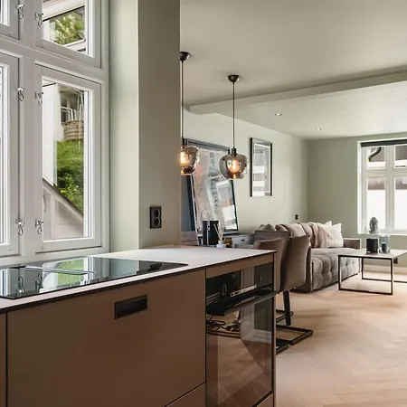 شقة Bryggen // Floyen Living برغن