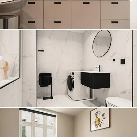 Bryggen // Floyen Living شقة برغن