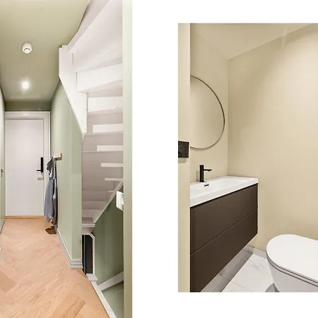 شقة Bryggen // Floyen Living برغن