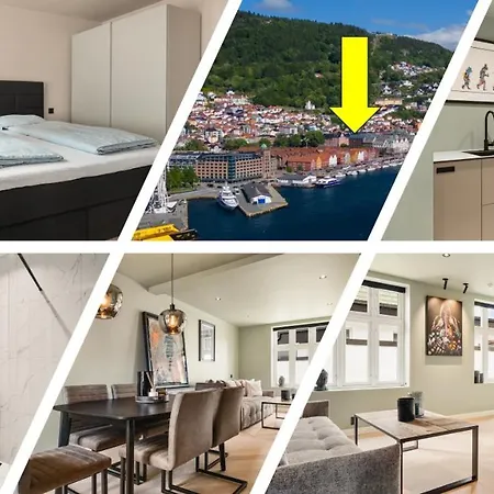 شقة Bryggen // Floyen Living برغن
