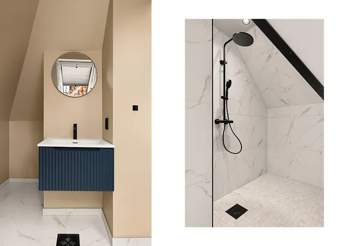 Bryggen // Floyen Living 아파트 베르겐