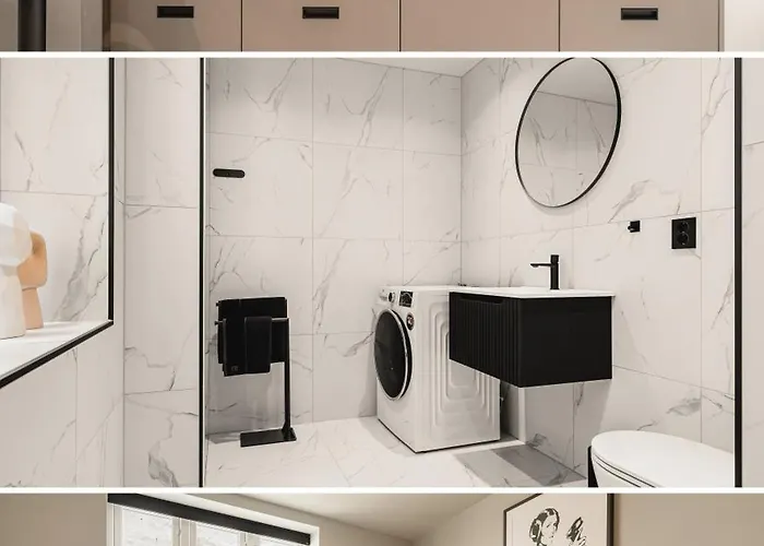 Bryggen // Floyen Living 아파트 베르겐