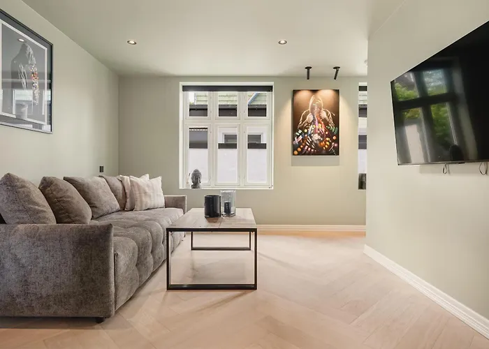 Bryggen // Floyen Living 아파트 베르겐